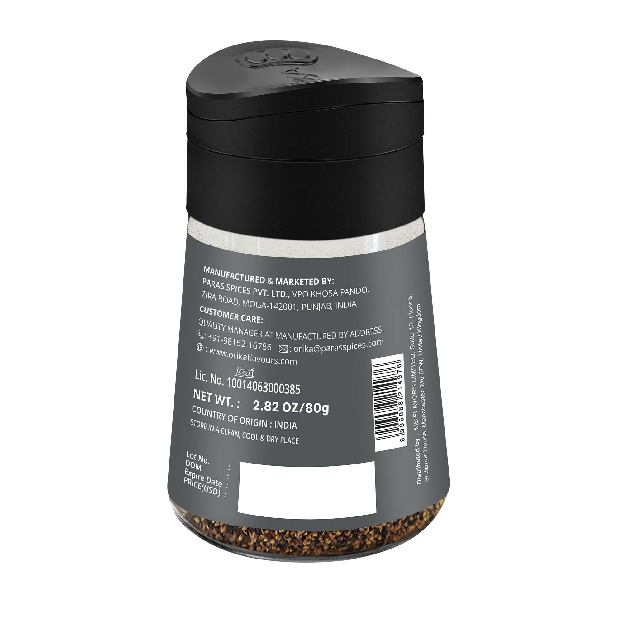 Malabar Black Paper Crushed