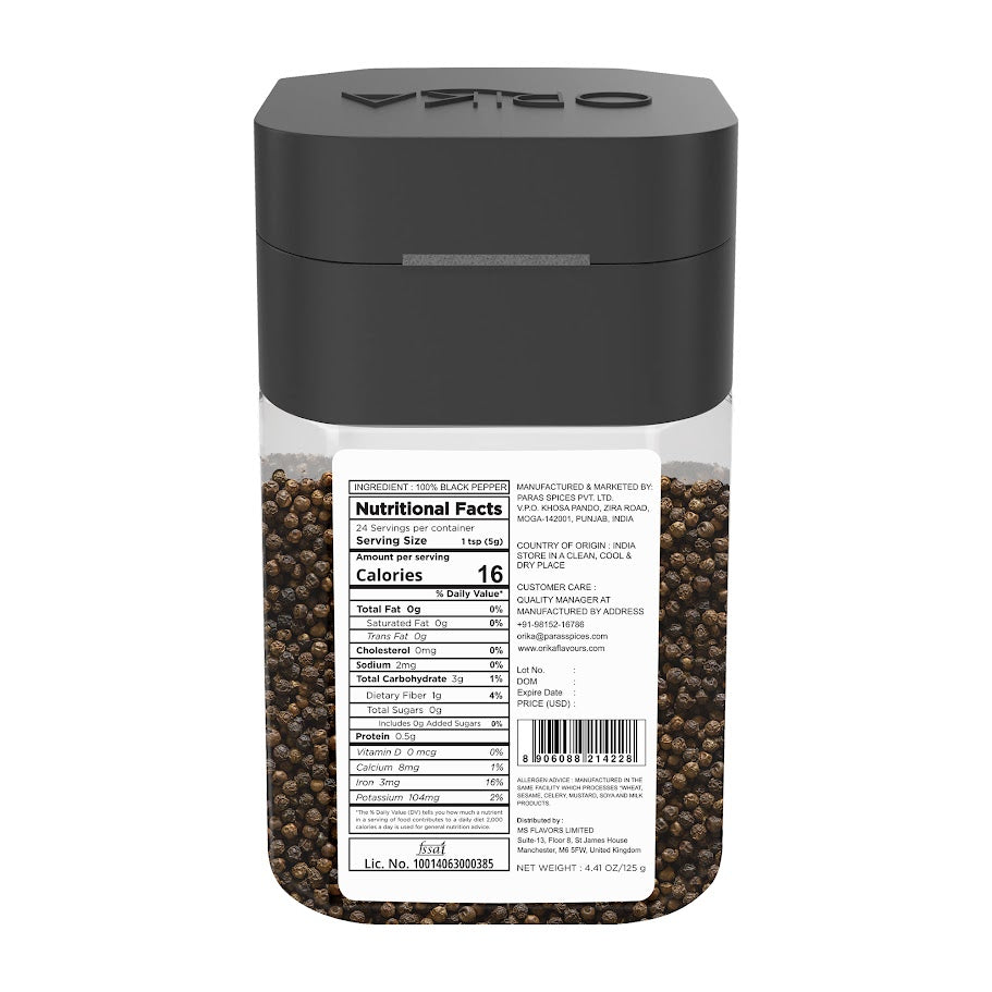 Black Pepper 125g