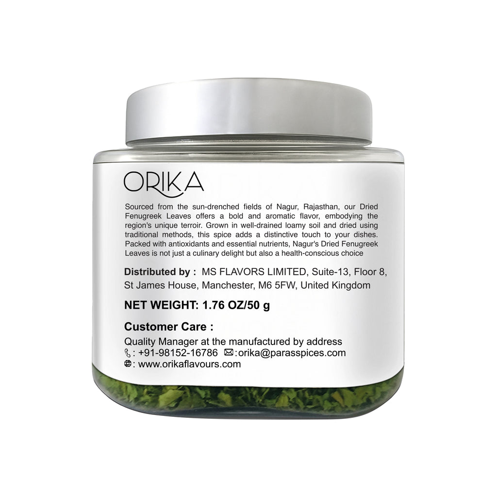 Dried Fenugreek Leaves 50g